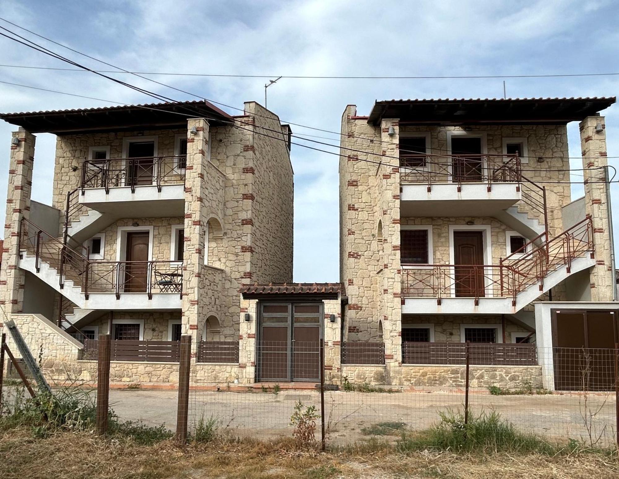 Stone House In Afytos Leilighet Eksteriør bilde